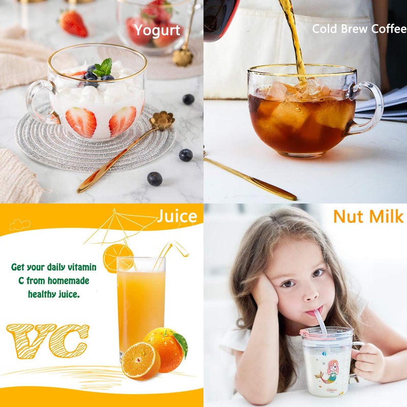 iAesthete 3 Pack - Ultra Fine Nut Milk Bag, 12X12 Inches, 80 Micron, Multiple Usage Reusable Food Strainer, Cold Brew Coffee Bag, Food Grade Nylon Mesh, BPA-Free, Cheesecloth Bag, Yogurt Strainer, Juice Filter - Image 3